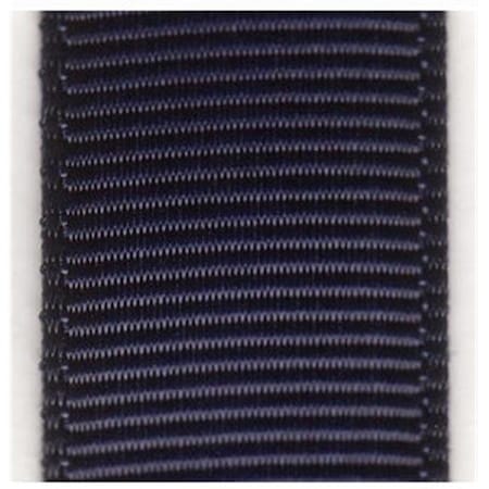 Papilion Papilion R074200090370100Y .38 in. Grosgrain Ribbon 100 Yards - Navy R074200090370100Y